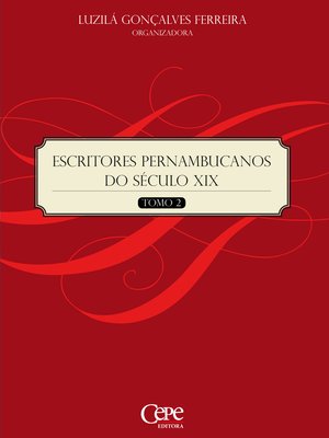 cover image of Escritores Pernambucanos do Século XIX--Tomo 2